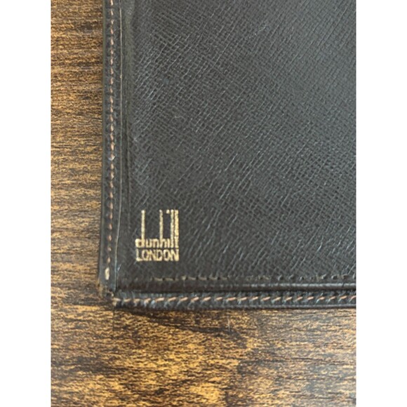 Vintage Dunhill London Brown Leather Passport-Ticket-Money Holder Organizer - Picture 12 of 14